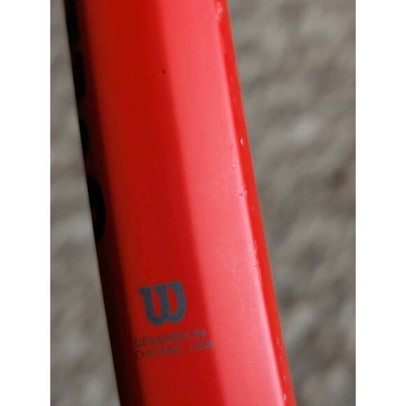 Wilson Pro Staff Precision XL 110 Red Tennis Racket for Adults Grip Size - Picture 10 of 11